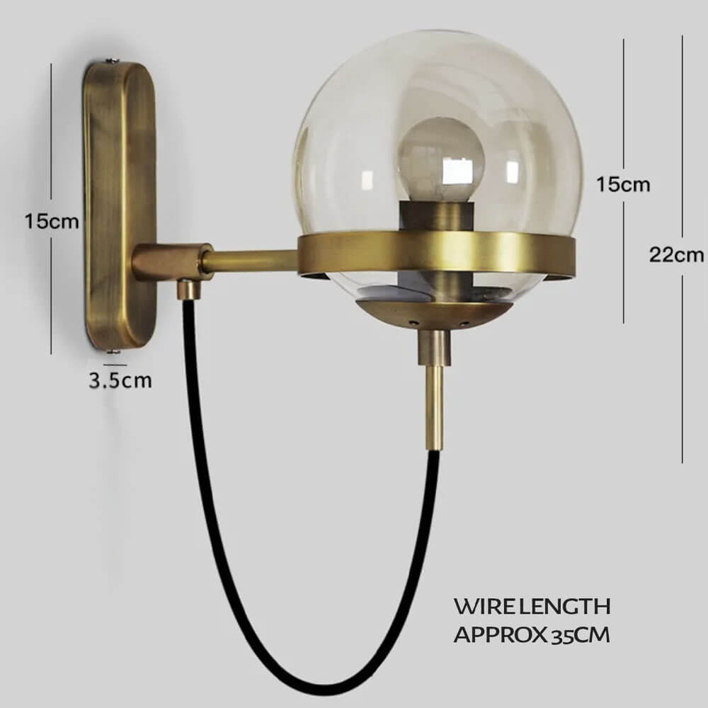 London Mauer Lamp - 2 Faarwen