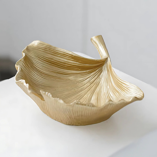 Large Gold Shell Sculpture
