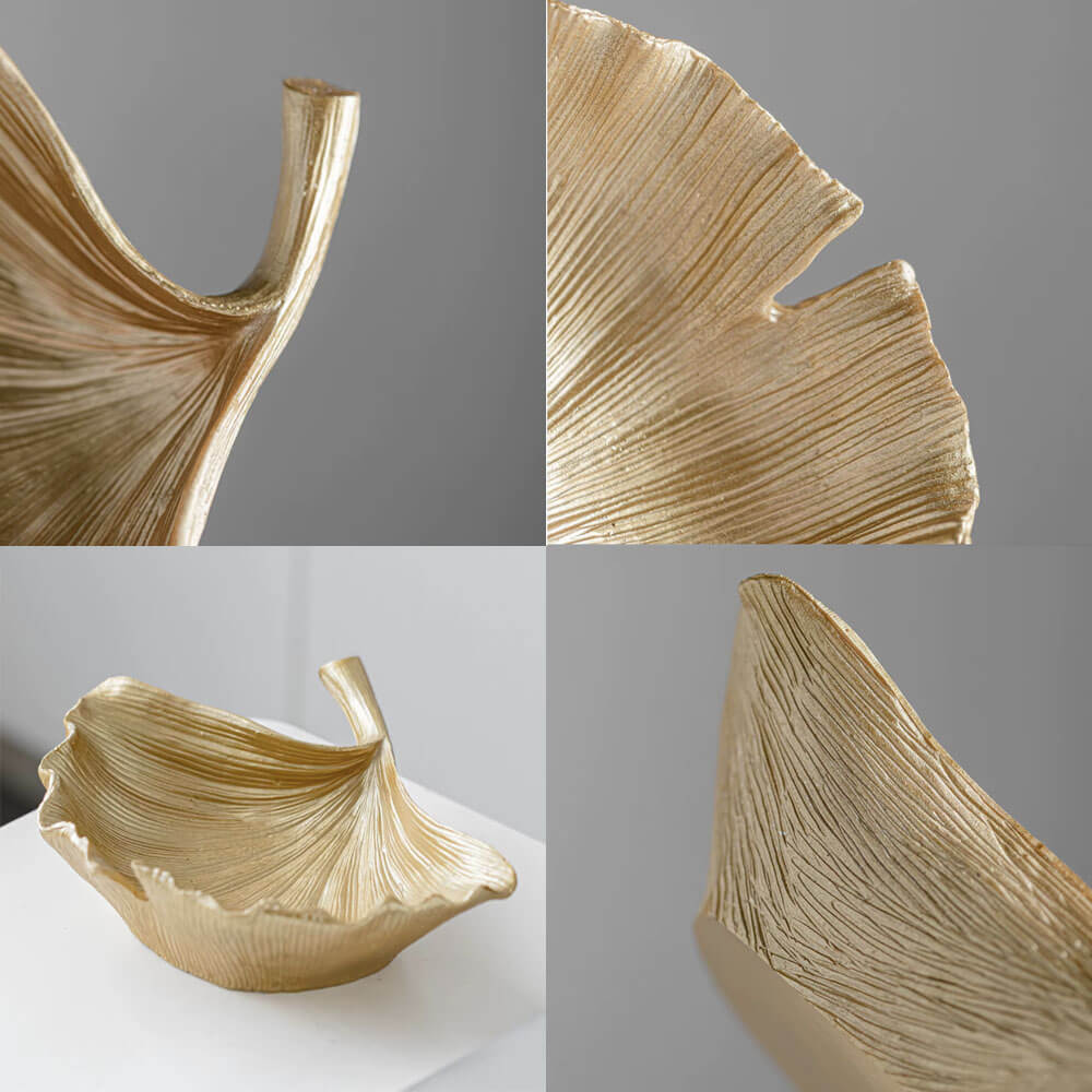 Large Gold Shell Sculpture