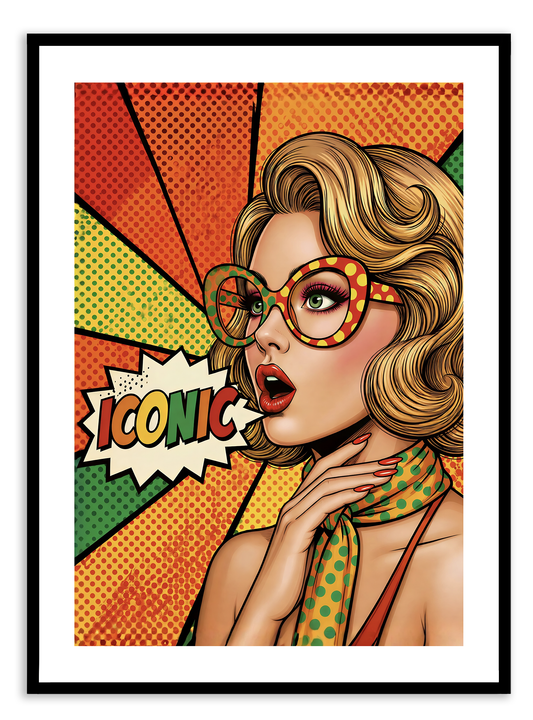 Iconic - Pop Art Print