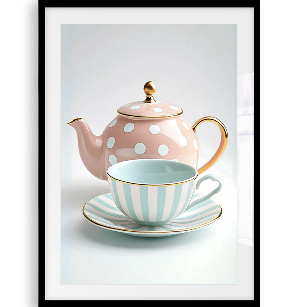 Vintage Teapot Art Print