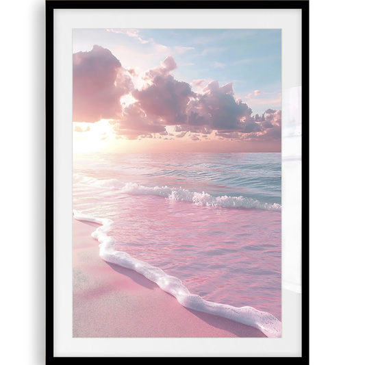 Pasztell Beach Art Print