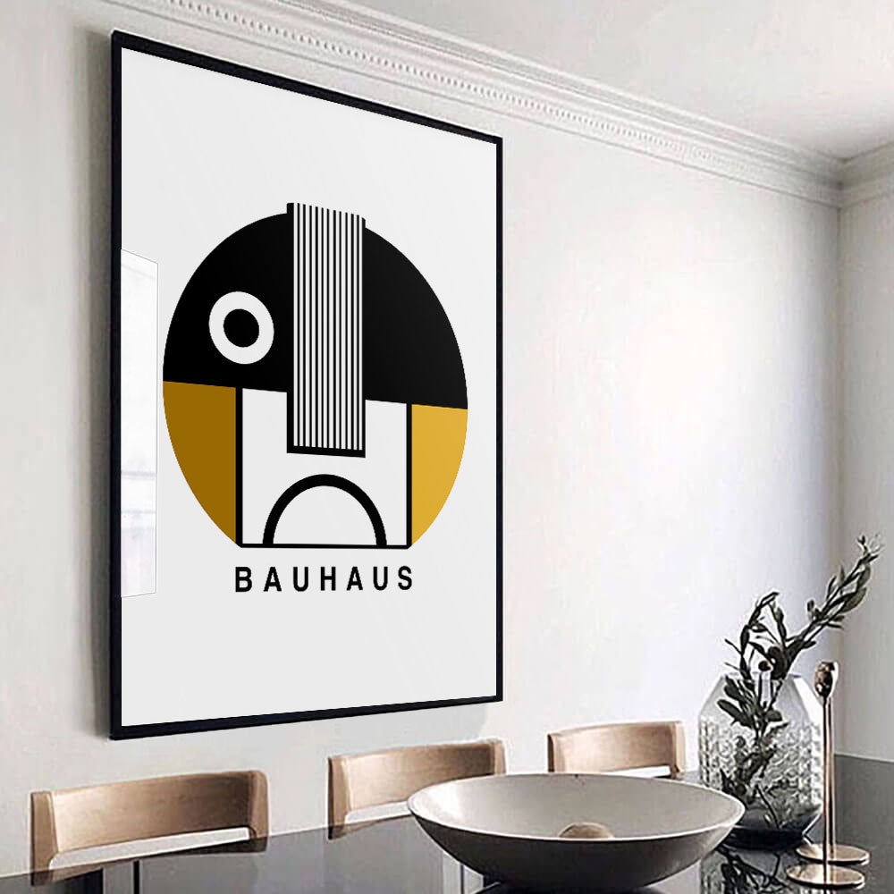 Impressão de arte facial Bauhaus