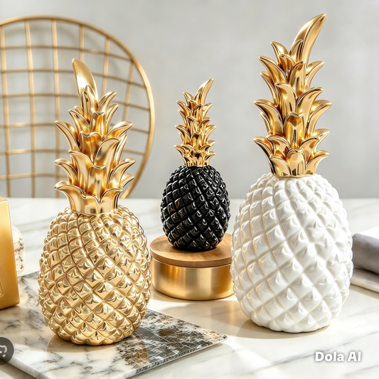 Pineapple Ornaments - 3 Colours