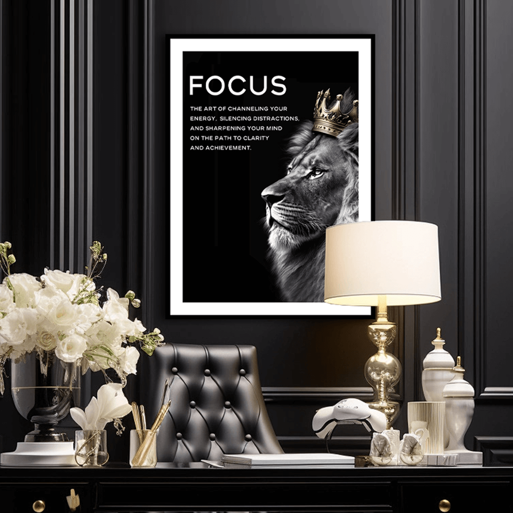 Focus Art Print