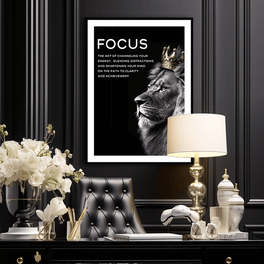 Focus Art Print