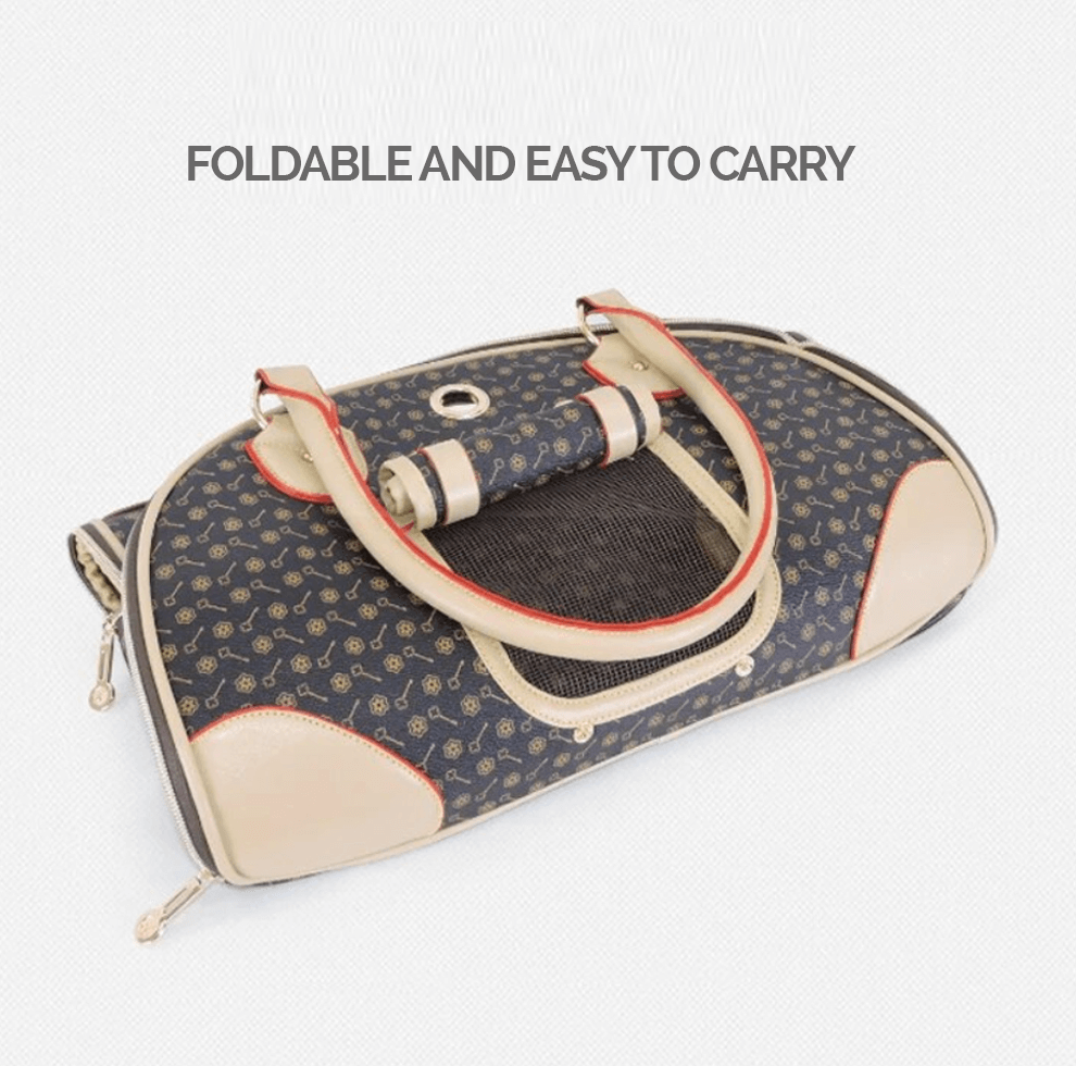 Luxury Portable Dog Travel Bag