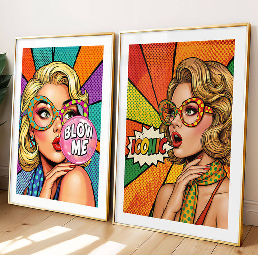 Iconic - Pop Art Print