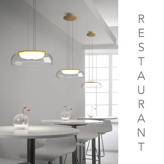 Scandi LED Ghost Pendant Light