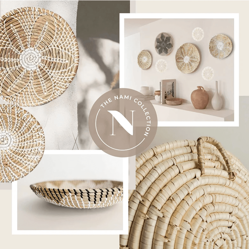 Rattan and Seagrass Wall Decor