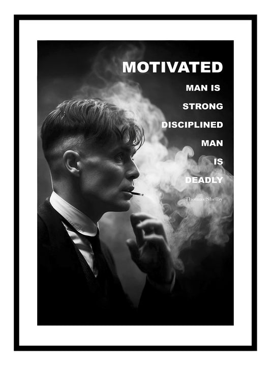 Thomas Shelby konsttryck (B)