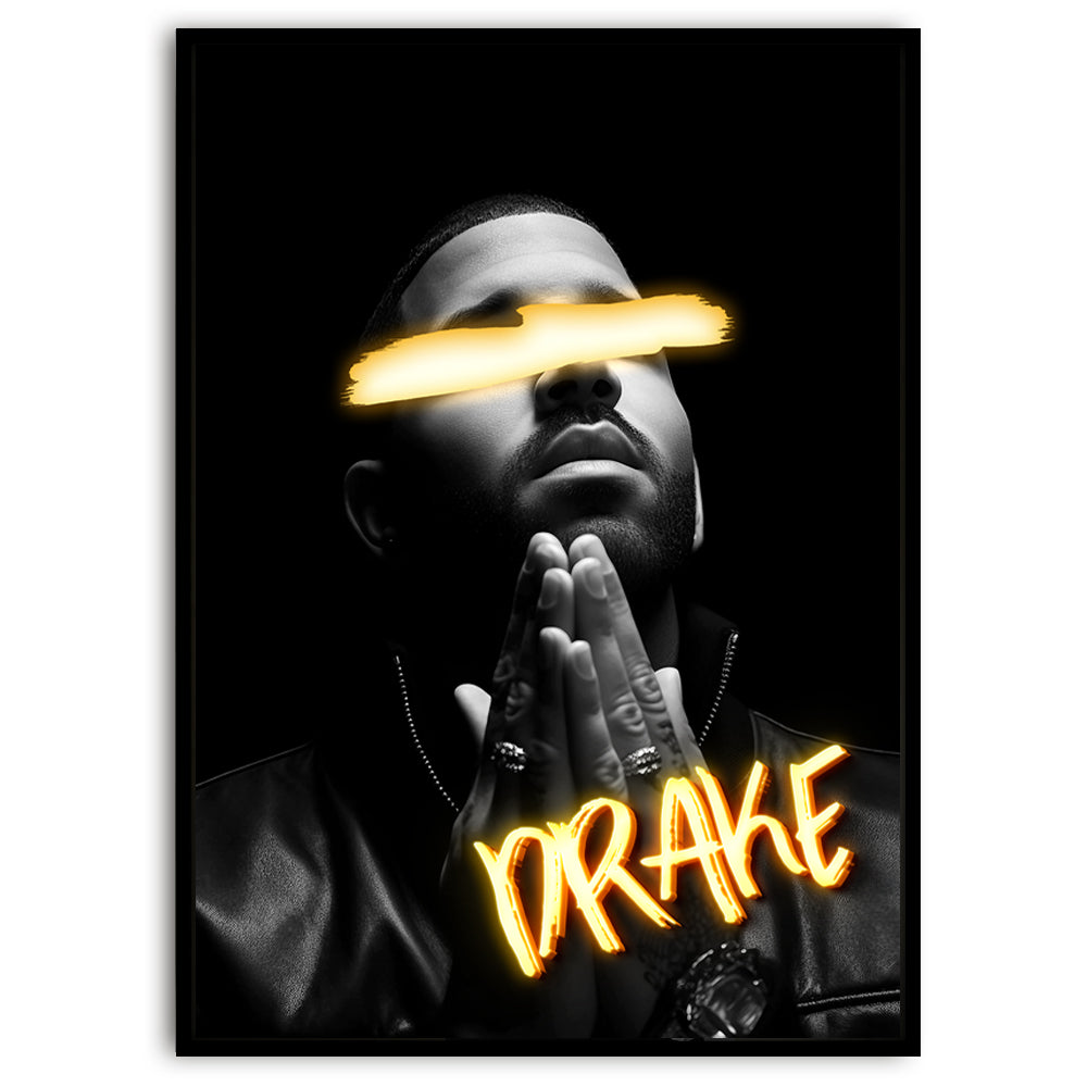 Neon Drake Art Print