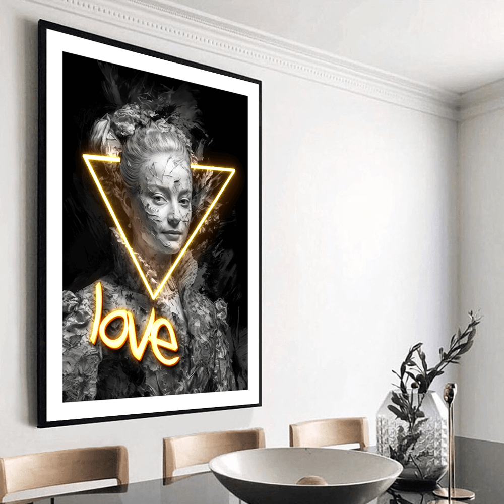 Love Neon Art Print
