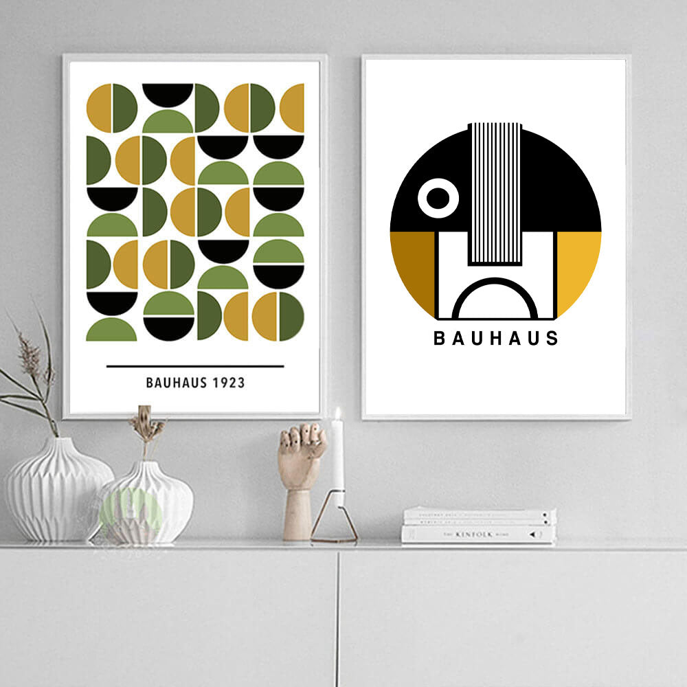 Impressão de arte facial Bauhaus