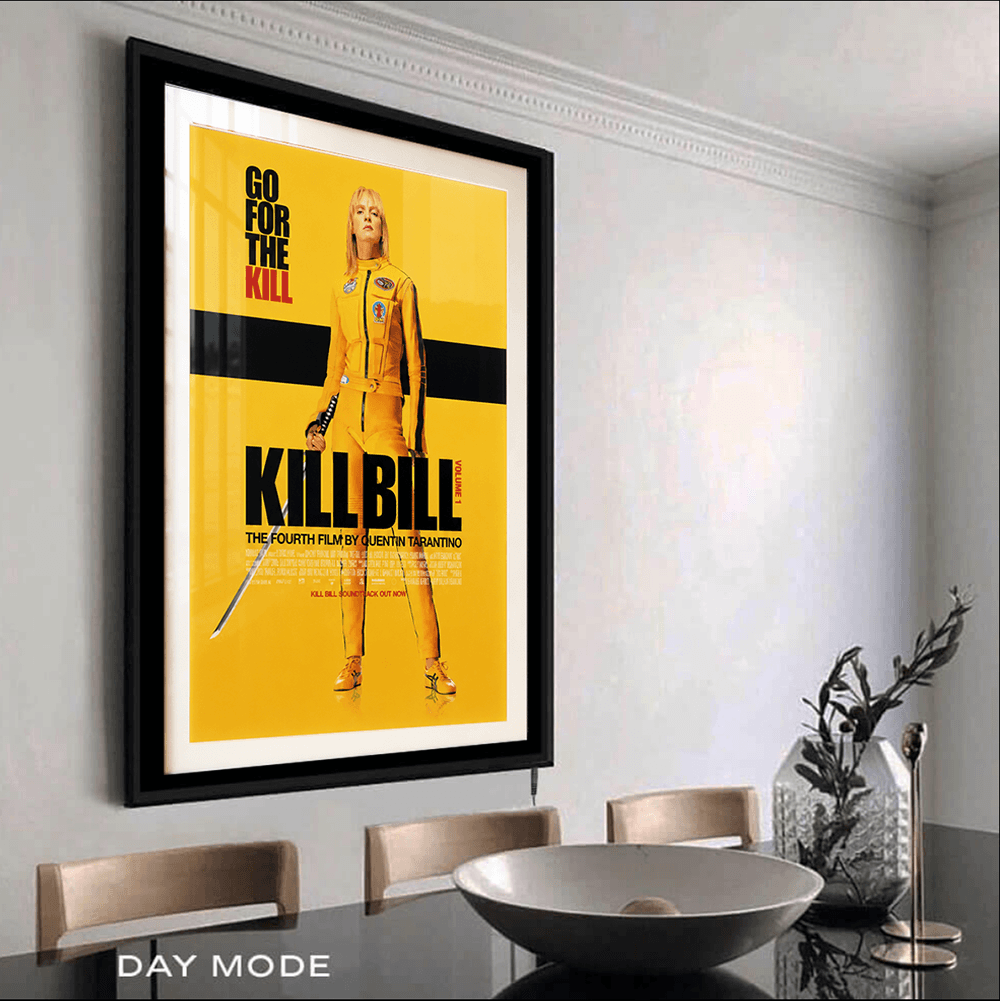 Kill Bill - Vol 1 - Seni Bingkai Film dengan Lampu LED Belakang
