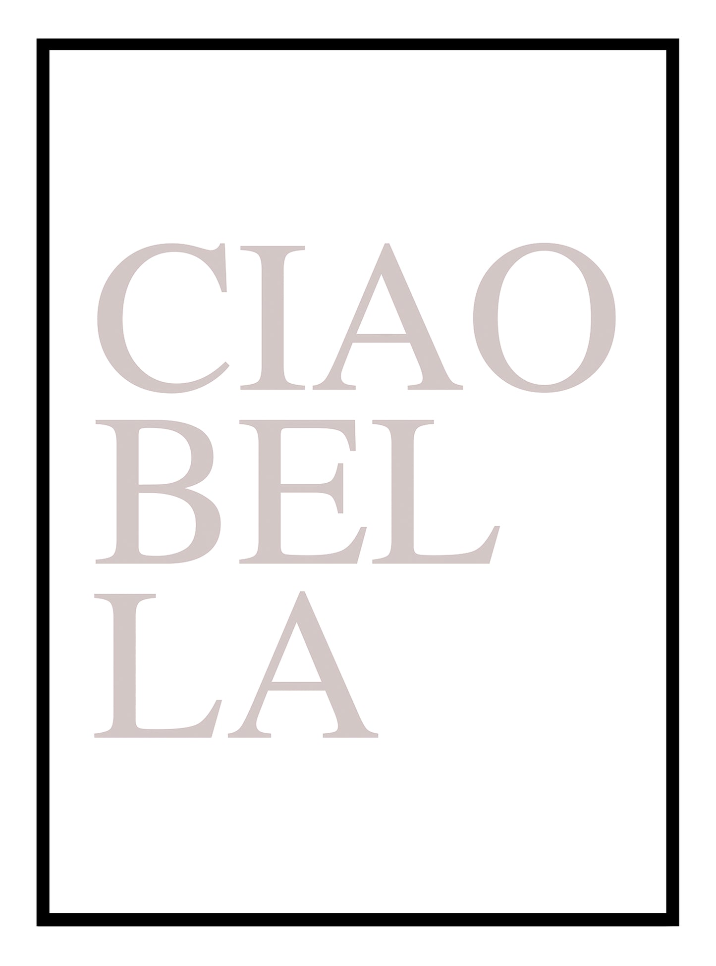 Здравей, Красива Художествена Постер