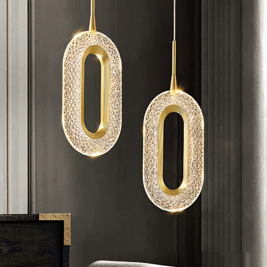 Crystal Led Glass Pendant lights, Ceiling lights