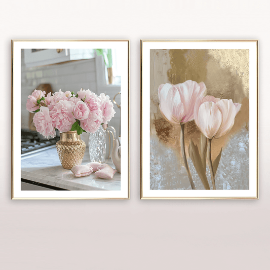 Peony Vase Art Print