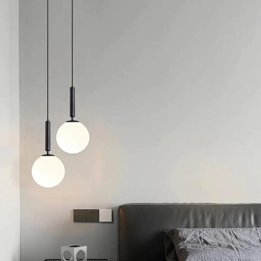 Luminária pendente globo - 2 cores