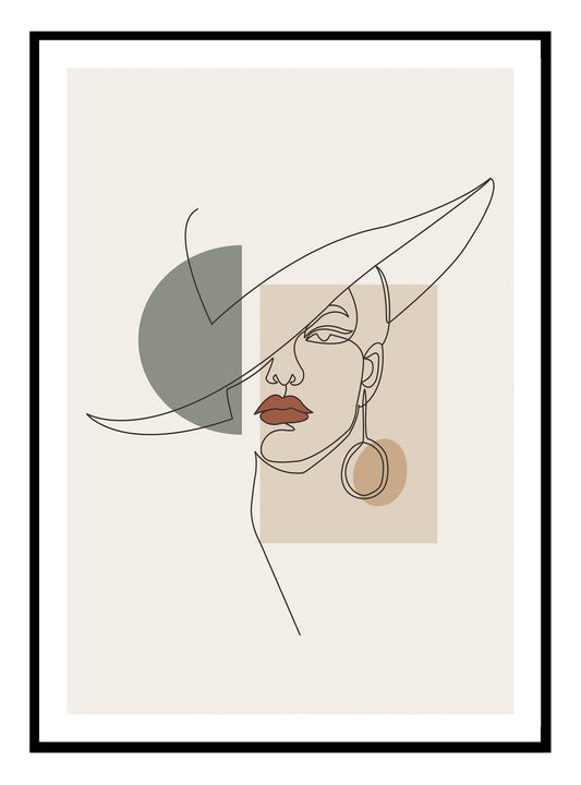 Impressão de arte Boho Chic