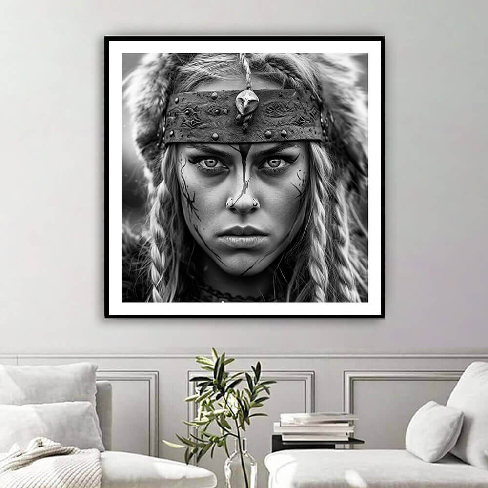 Impressão artística Viking Shieldmaiden (A)