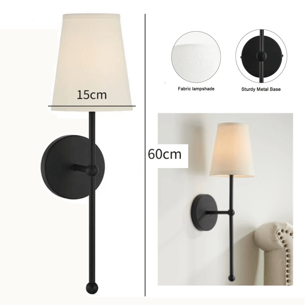 Eleganz Black Wandlampe
