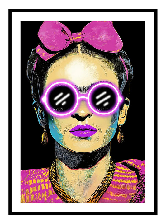 Frieda Kahlo (A) Art Print - 2 Colour Options