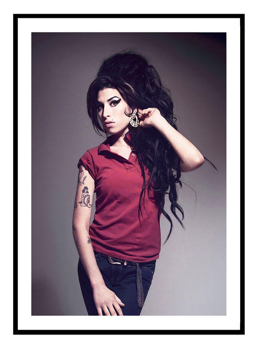 Amy Winehouse Art Print -  Free Printable Art - 2 Colours