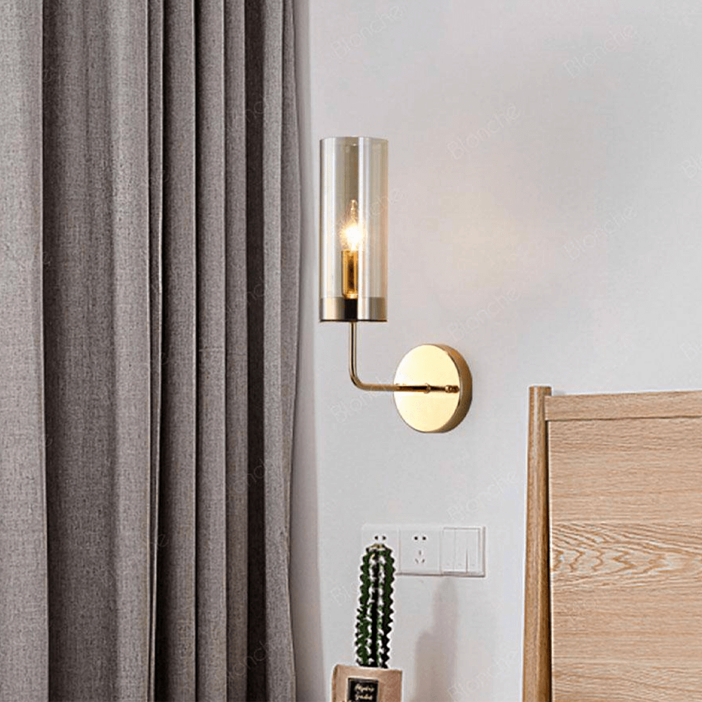 Elite Glass Mauer Lamp - Single