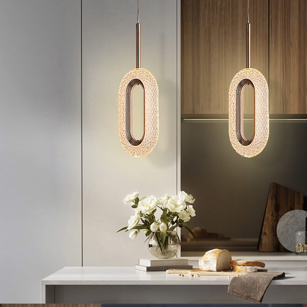 Crystal Led Glass Pendant lights, Ceiling lights