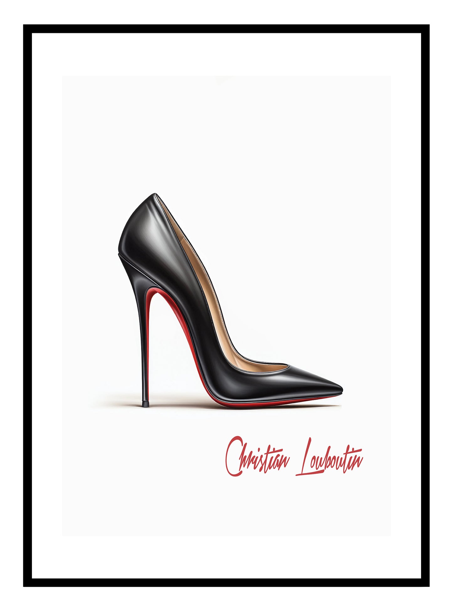 Louboutin Art Print