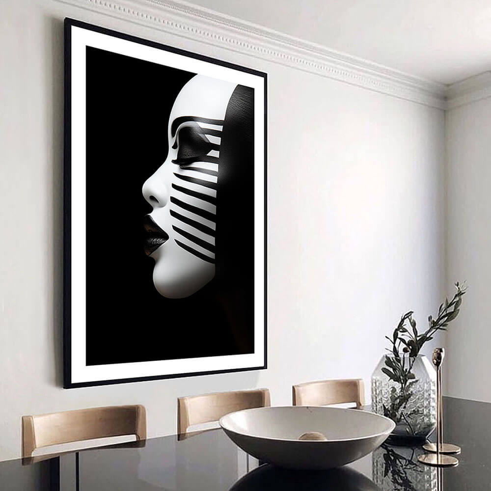 War Paint Wall Art Print