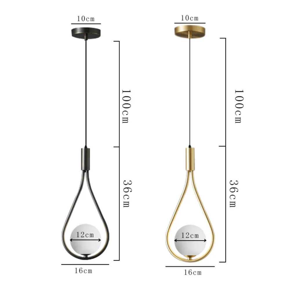 Nordic Loop Pendant Light