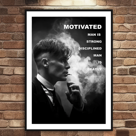 Thomas Shelby konsttryck (B)