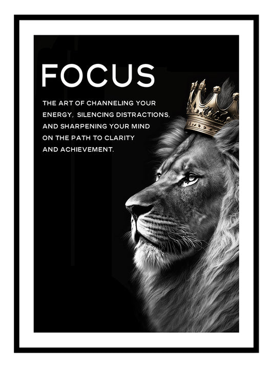 Focus Art Print