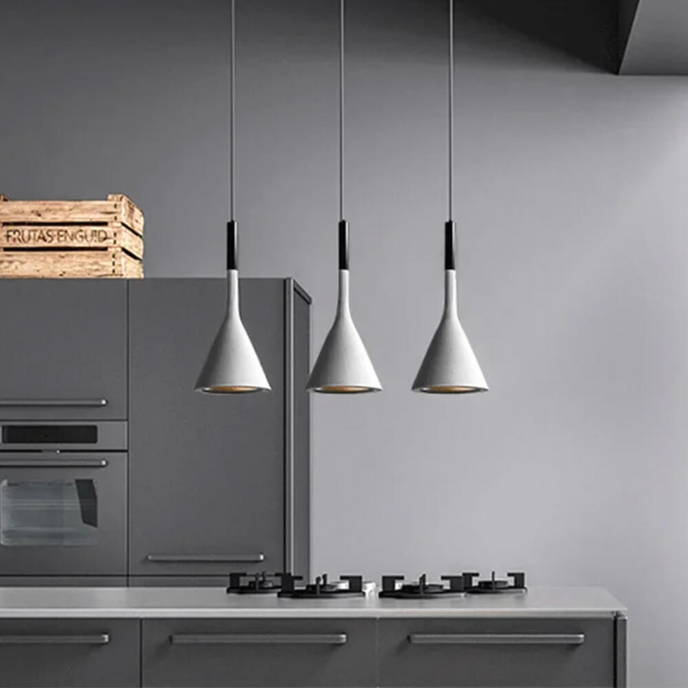 Luminária pendente minimalista - 4 cores