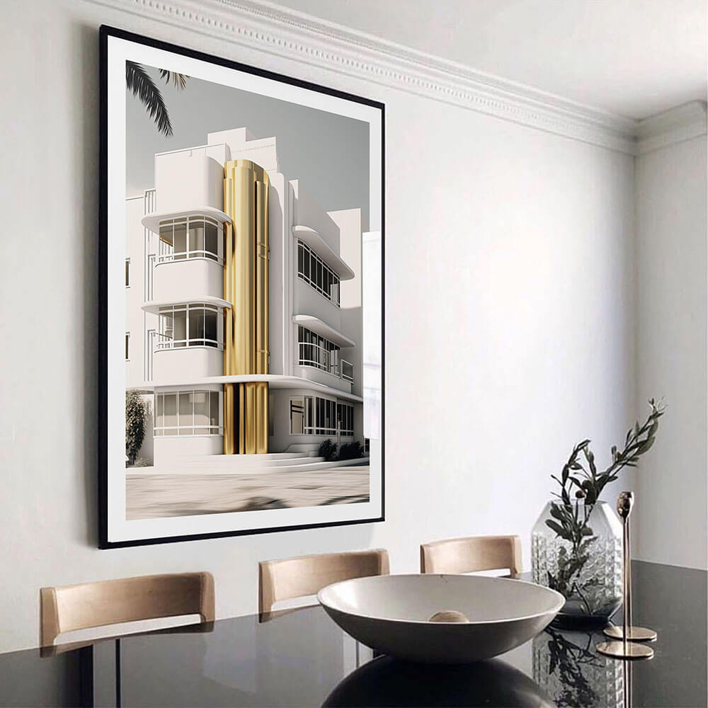 Bauhaus Building (A) konsttryck