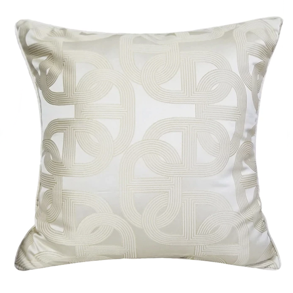 Luxury Geometric Cushions - 3 Colours - 45 x 45cm - Jasmine and Jade Interiors