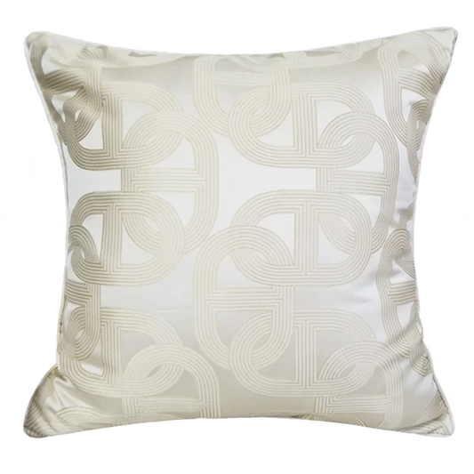 Luxury Geometric Cushions - 3 Colours - 45 x 45cm - Jasmine and Jade Interiors