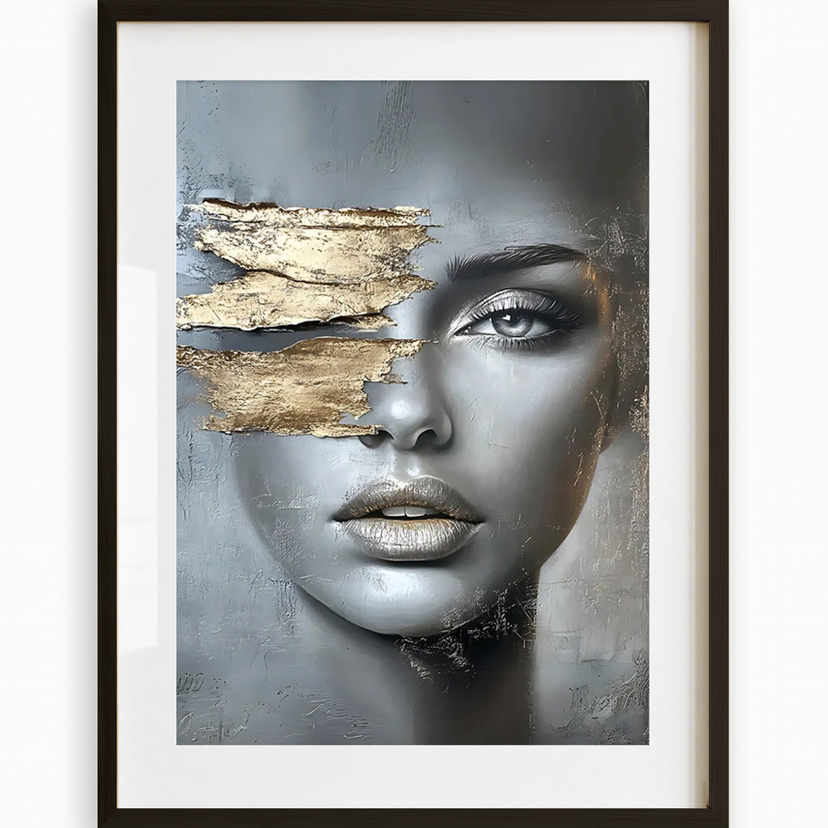 Stampa artistica Golden Lady