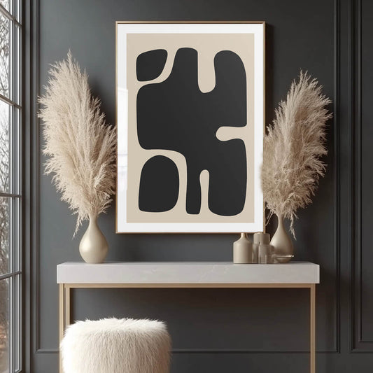 Boho Curve Art Print