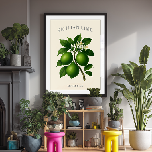 Sicilian Lime Art Print