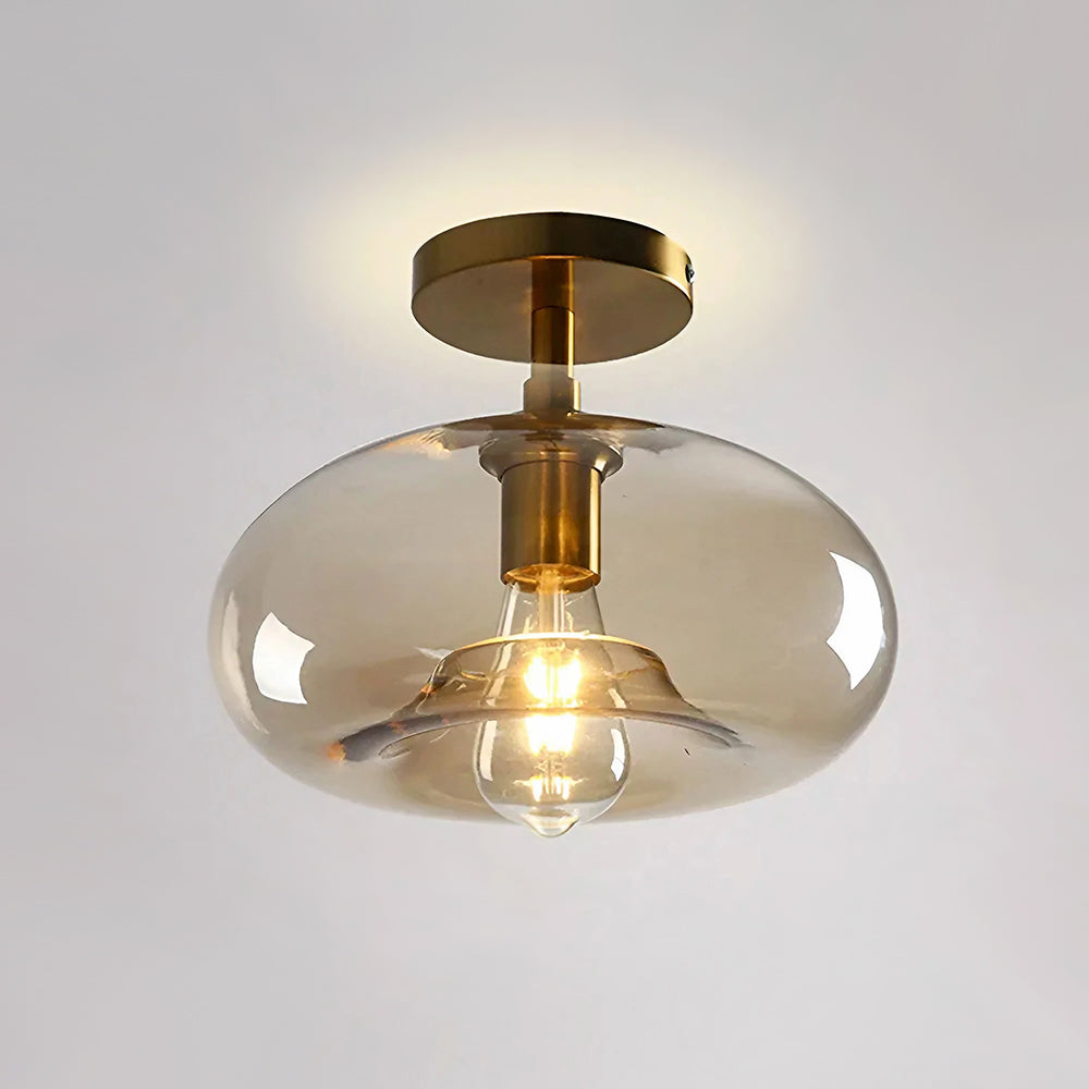 Eclipse Glass Ceiling Light
