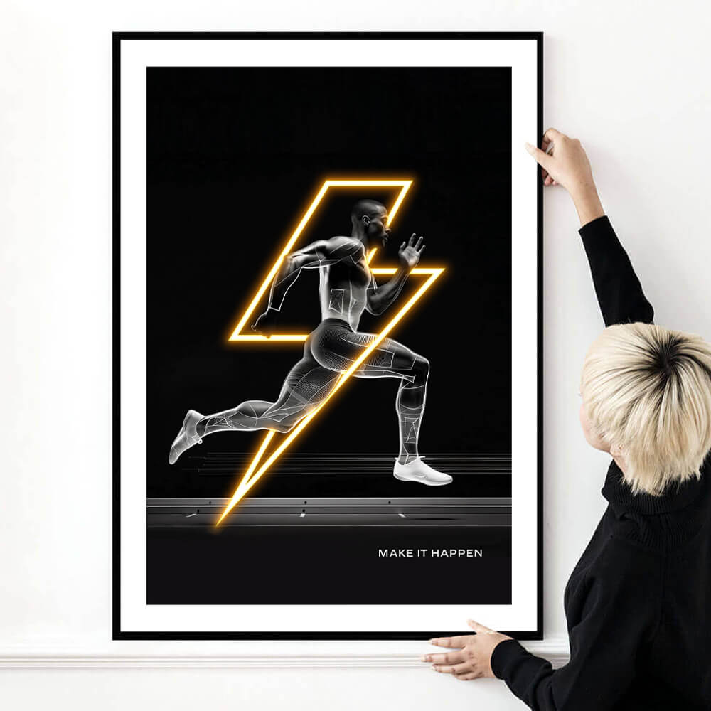 Make it Happen Art Print
