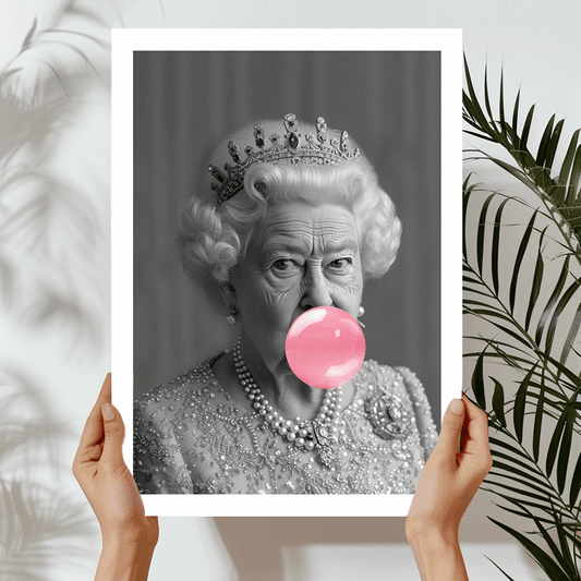 Bubblegum Queen Art Print - Free Printable Art