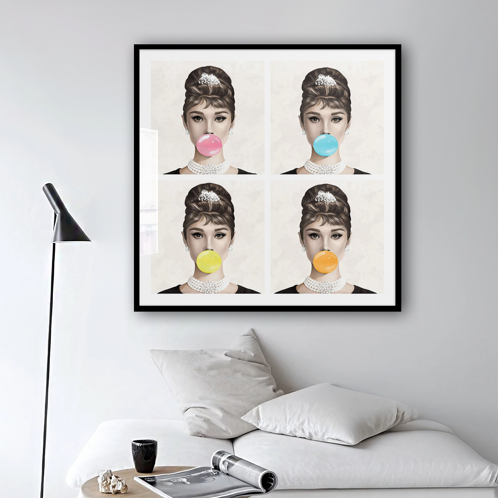 Audrey Hepburn Pop Art Print - Free Printable Art