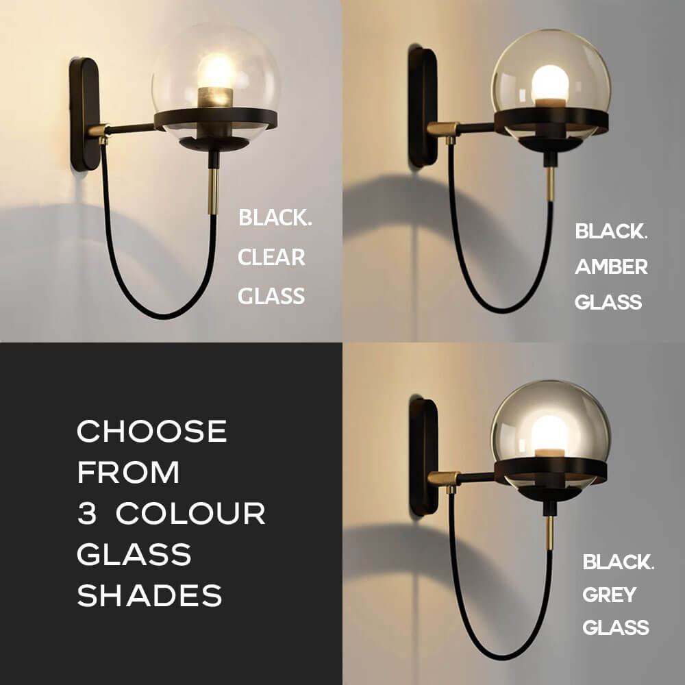 London Mauer Lamp - 2 Faarwen