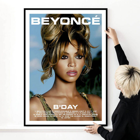 Beyonce Knowles Wall Art Print