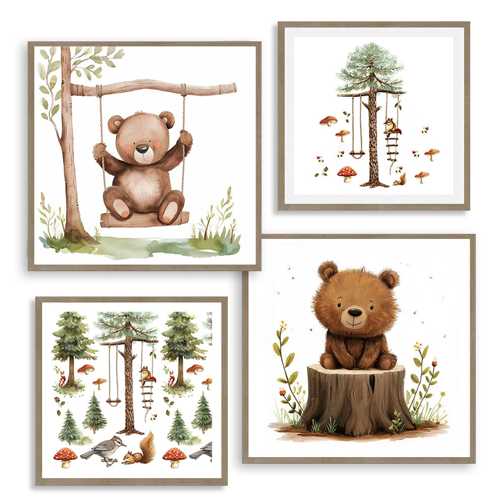 Enchanted Tree, Nursery Art Print