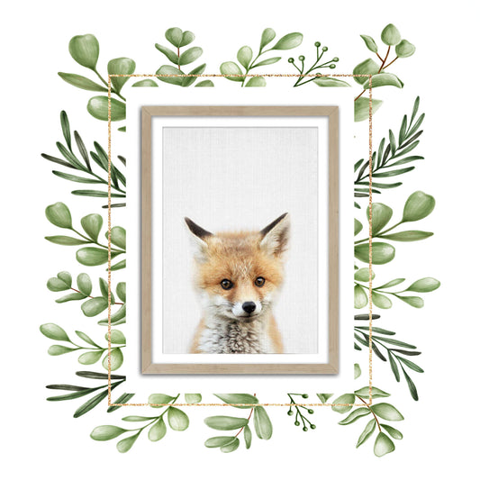 Baby Fox Art Print